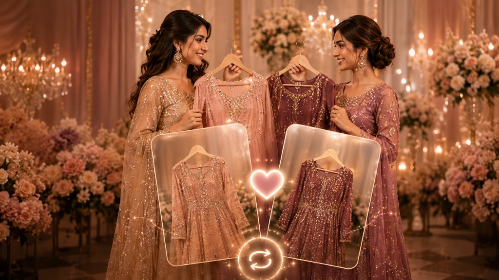 Mutual Pakistani Dress Exchange Match